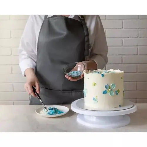 Suport Rotativ Pentru Tort + 3 Spatule Pentru Decorat Tort - Cumpara24