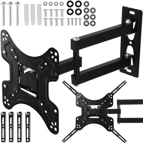 Suport TV de Perete, Reglabil, 14" - 55", Negru - Cumpara24