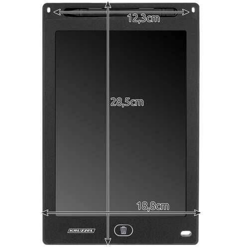 Tableta de Desenat XXL 12 inch pentru Copii, Negru - Cumpara24