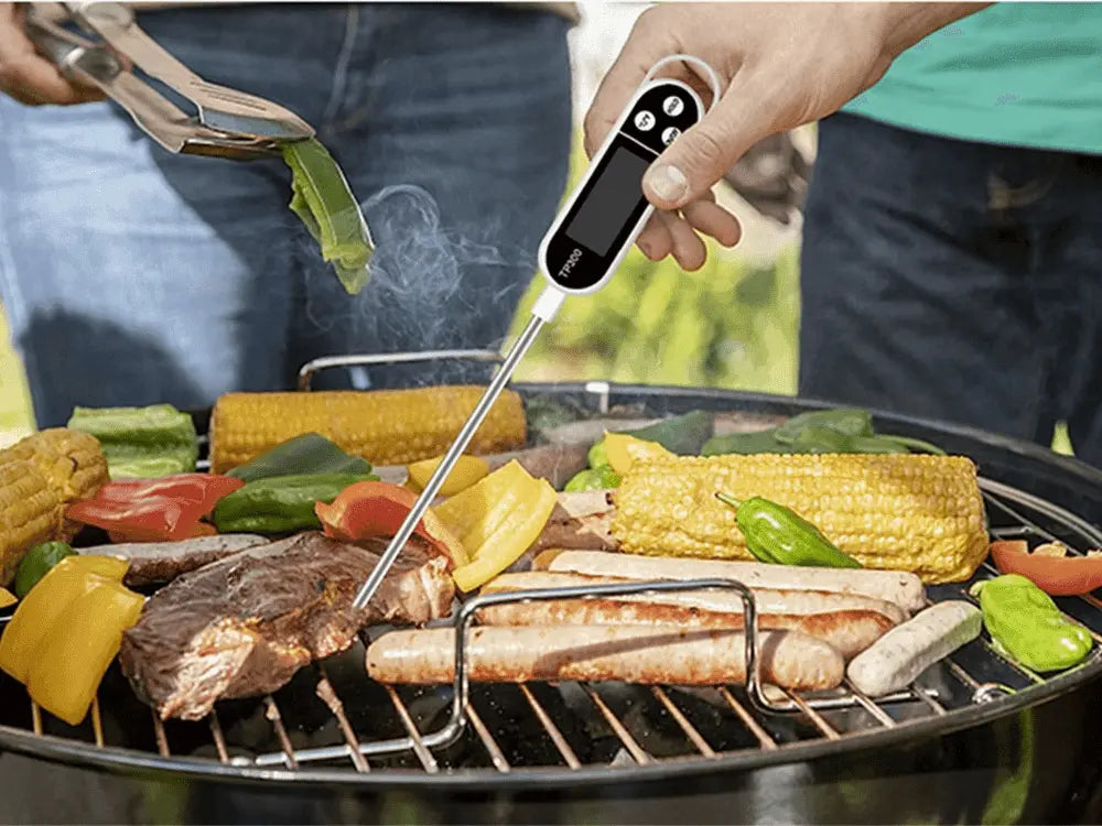 TERMOMERU DE BUCATARE CU SONDA PENTRU GRATAR, CARNE SI LICHIDE - Cumpara24