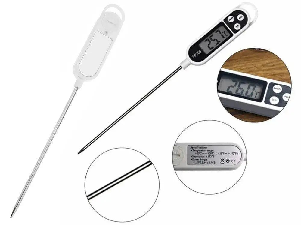 TERMOMERU DE BUCATARE CU SONDA PENTRU GRATAR, CARNE SI LICHIDE - Cumpara24