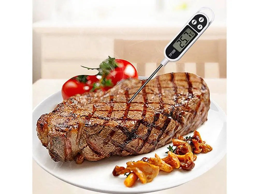 TERMOMERU DE BUCATARE CU SONDA PENTRU GRATAR, CARNE SI LICHIDE - Cumpara24
