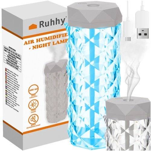 Umidificator de Aer si Lumina de Veghe, 2 in 1, Multicolor - Cumpara24