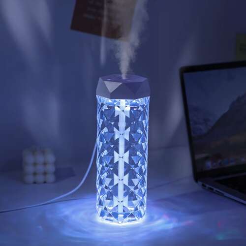 Umidificator de Aer si Lumina de Veghe, 2 in 1, Multicolor - Cumpara24