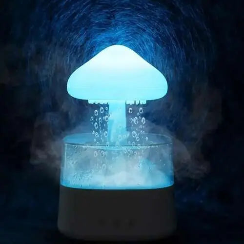 Umidificator de Camera si Lampa de Veghe, Functie de Ploaie - Cumpara24