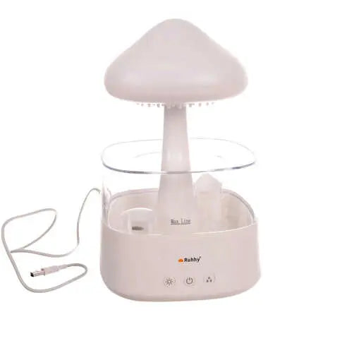 Umidificator de Camera si Lampa de Veghe, Functie de Ploaie - Cumpara24