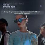 Casti Bluetooth,TechGS®, Gaming RGB TG10 - Cumpara24