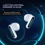 Casti Bluetooth,TechGS®, Gaming RGB TG10 - Cumpara24