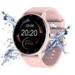Ceas Smartwatch si Bratara Fitness, TechGS® , Notificari Apeluri/Sms/Social Media, Monitorizare Activitati Fizice, Somn, Ritm Cardiac, Rezistent la Apa, Roz - Cumpara24