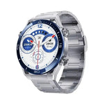 Ceas Smartwatch,TechGS®, Ultimate cu Aliaj de ZINC, Apel Bluetooth HD, Notificari Inteligente, Tensiune Arterială, Ritm Cardiac si Oxigen, Pedometru, IP68, Baterie 400 mAh - Cumpara24