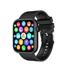 Smartwatch TechGS®, Ecran TFT HD 1.85", Bluetooth 5.2, Monitorizare Cardiaca/Oxigen Sange/Temperatura, 100+ Modele Sportive, Rezistent la Apa IP67, Apeluri Bluetooth, Compatibil Android & iOS, Negru - Cumpara24